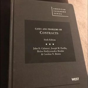 Law book contracts. 6th ed. book